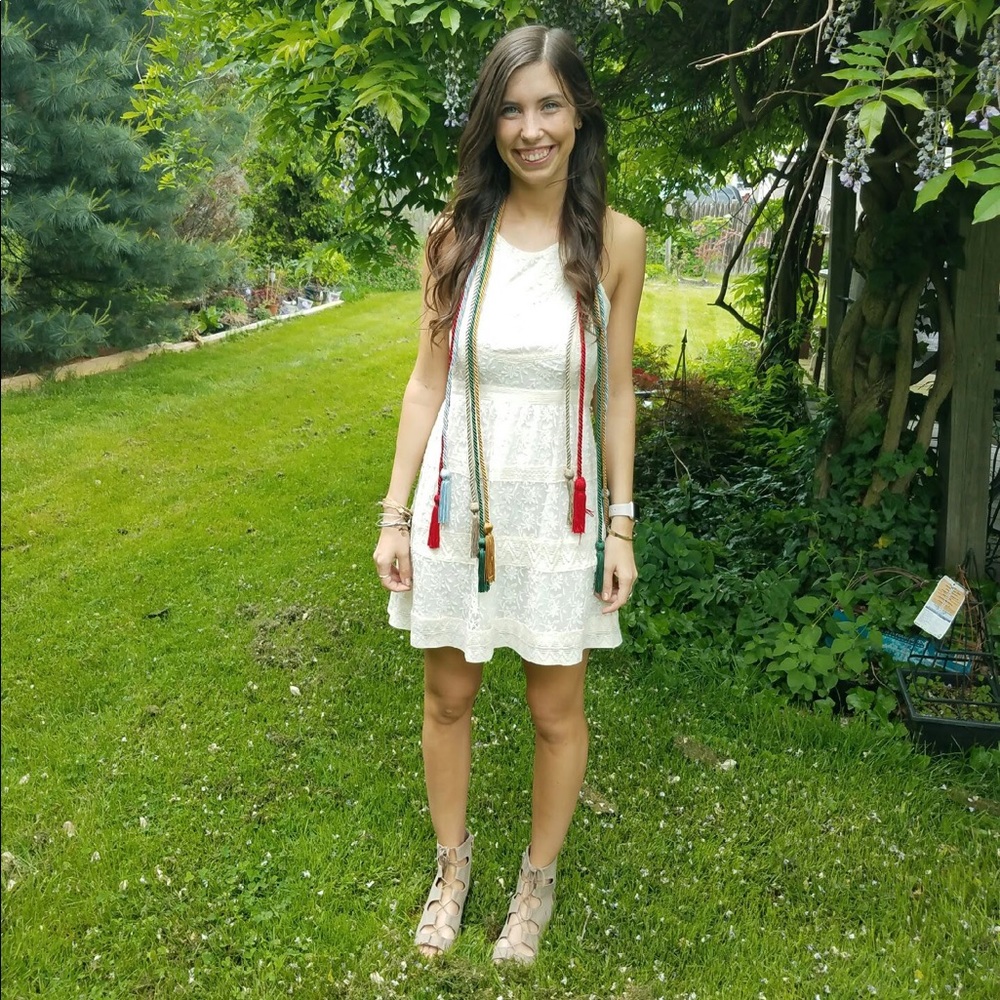 White/cream beautiful dress